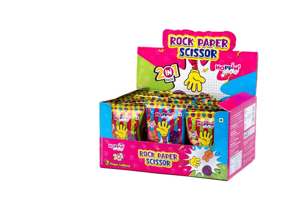 Rock Paper Scissor Lollipop